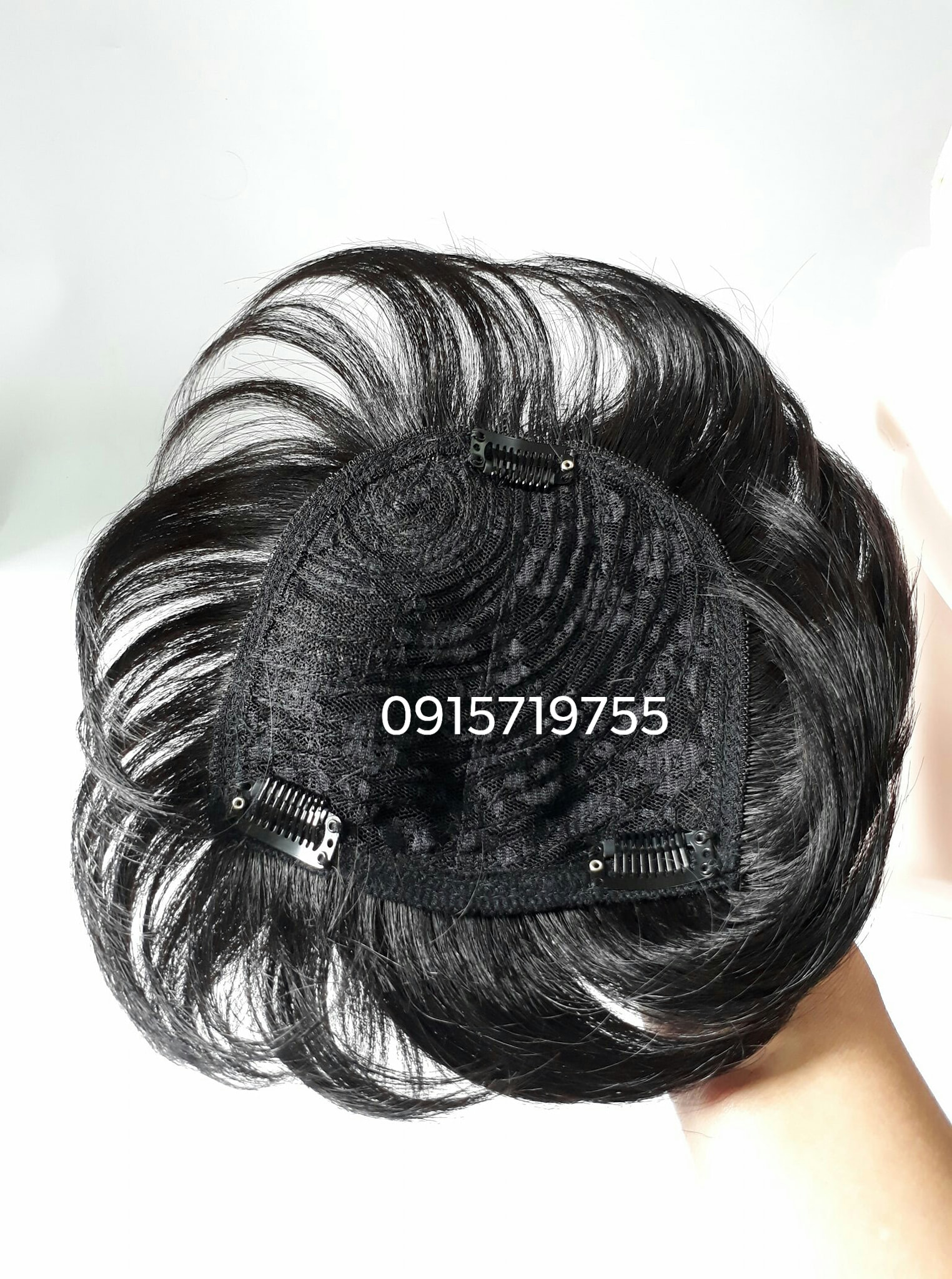 Tóc Mái Giả Che Hói Nam-100% tóc thật- nâng tầm đẳng cấp